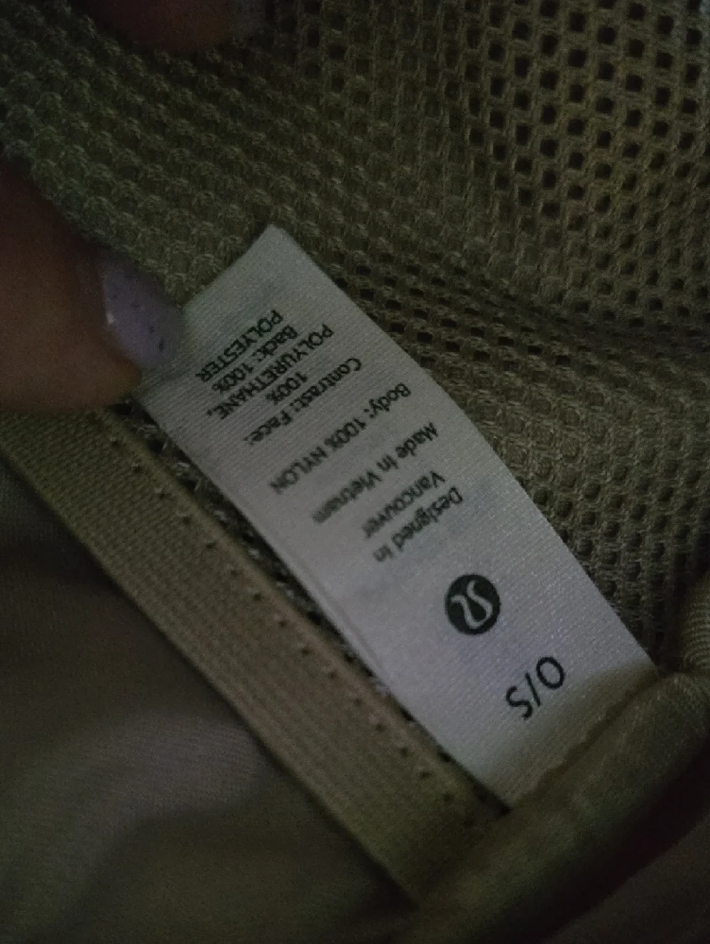 lululemon athletica Beige Belt Bag with White Logo Accent - Picture 7 of 7